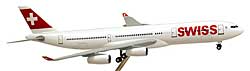 Airplane Models: SWISS - Airbus A340-300 - 1/200 - Premium model Airplane Models: SWISS - Airbus A340-300 - 1/200 - Premium model