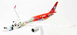 Airplane Models: Sichuan Airlines - Panda Route - Airbus A350-900 - 1/200