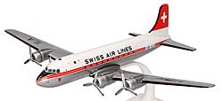 Airplane Models: SWISS AIR LINES - Doubglas DC-4 - 1/125