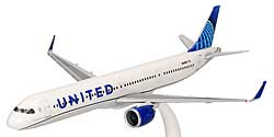 Airplane Models: United Airlines - Airbus A321neo - 1/200 Airplane Models: United Airlines - Airbus A321neo - 1/200