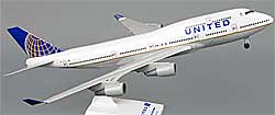 United Airlines - Boeing 747-400 - 1/200 - Premium model