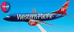 Airplane Models: Western Pacific - Split - Boeing 737-300 - 1/200 Airplane Models: Western Pacific - Split - Boeing 737-300 - 1/200